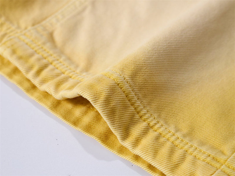 Baggy-Denimshorts für Herren – gewaschene Carpenter-Style-Jeansshorts für Streetwear