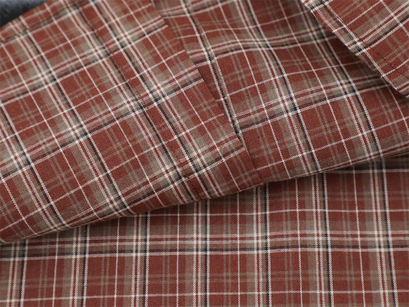 Men's Plaid Patchwork Long Sleeve Shirt – City Desire Graphic Print