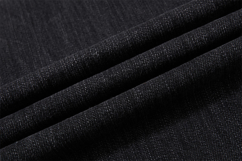 Wide-Leg Baggy Jeans – Vintage Washed Straight-Cut Denim