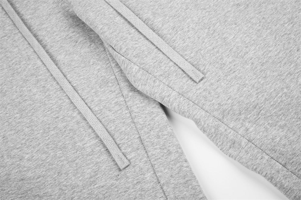 Pantalon de survêtement homme à jambes larges – Jogging évasé coupe décontractée avec taille à cordon