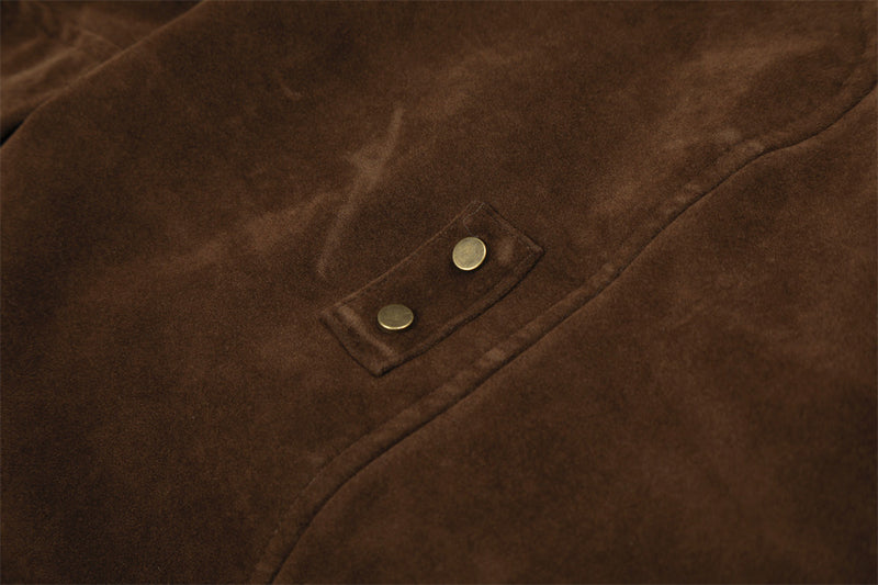 Faux Mink Fur-Trimmed Hooded Bomber Jacket with Toggle Clasps