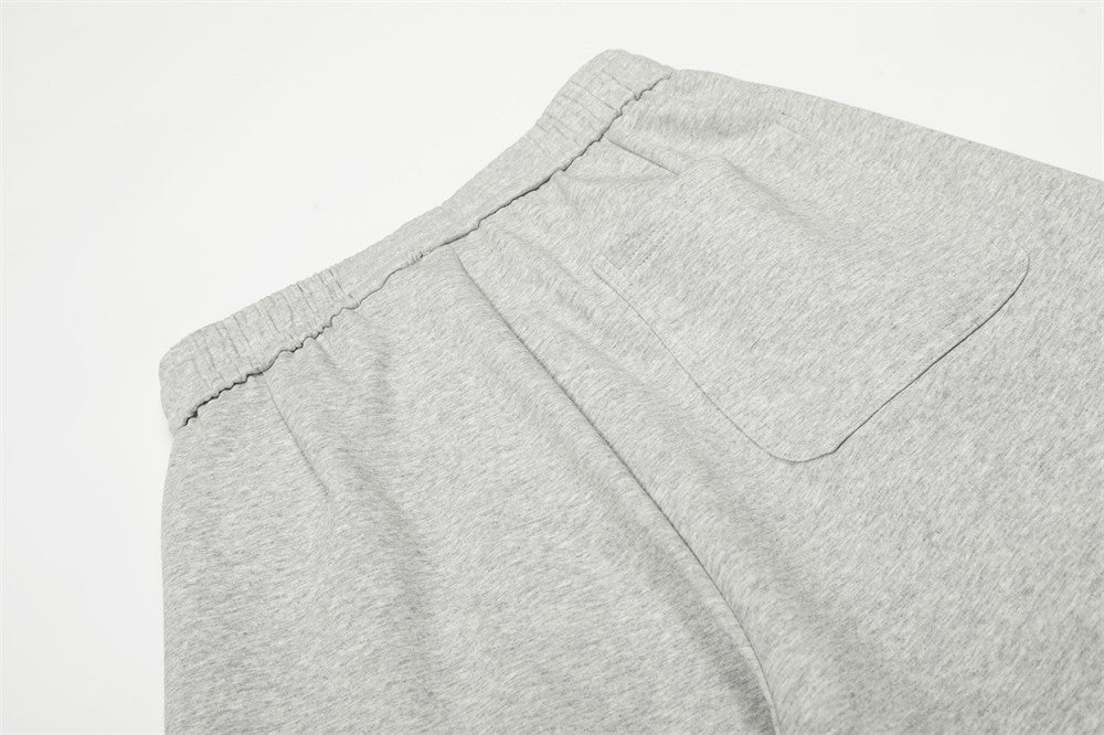 Pantalon de survêtement homme à jambes larges – Coupe ample, taille élastique, coloris uni