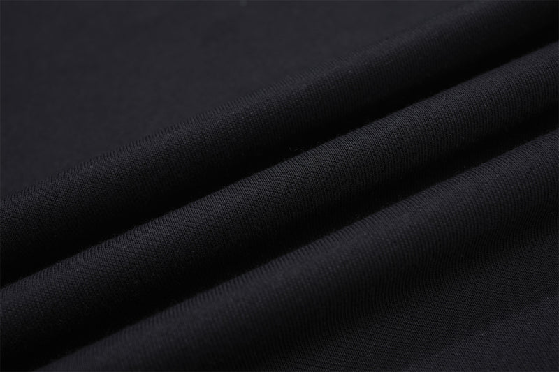 Pantalon de survêtement à jambes larges avec imprimé gothique – Pantalon molletonné baggy hip-hop