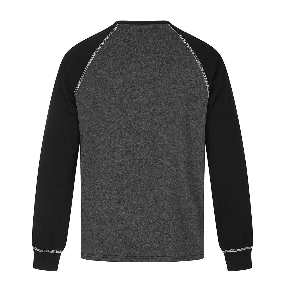 Men's Long Sleeve Tee Shirts – Number 23 Mesh Graphic Raglan Top