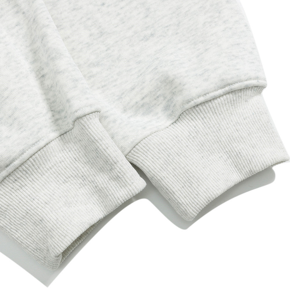 Sweat à capuche oversize à enfiler, motif cartoon – Imprimé doodle fantaisiste