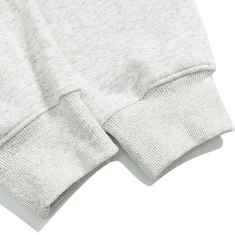 Sweat à capuche oversize à enfiler, motif cartoon – Imprimé doodle fantaisiste