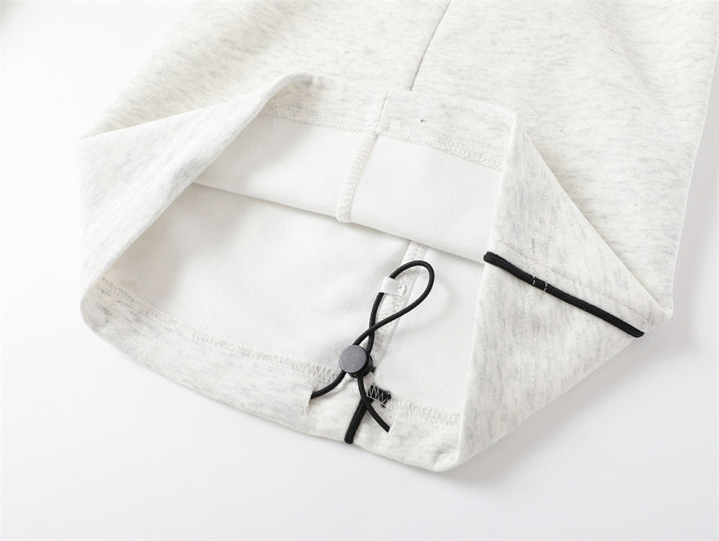 Wide-Leg Sweatpants with Side Stripe Detail – Relaxed Straight Fit