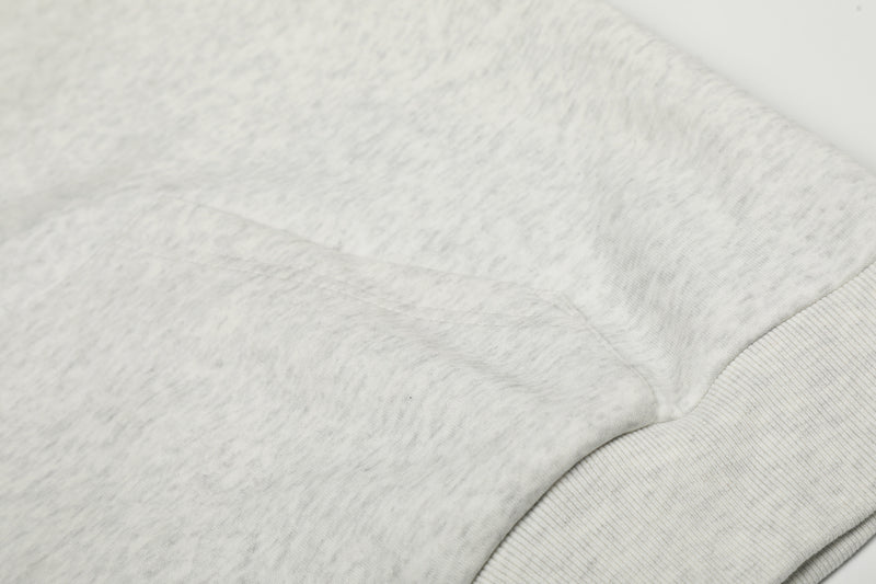 Sudadera con cremallera estampada con cruces y flor de lis – Cárdigan oversize vintage estadounidense