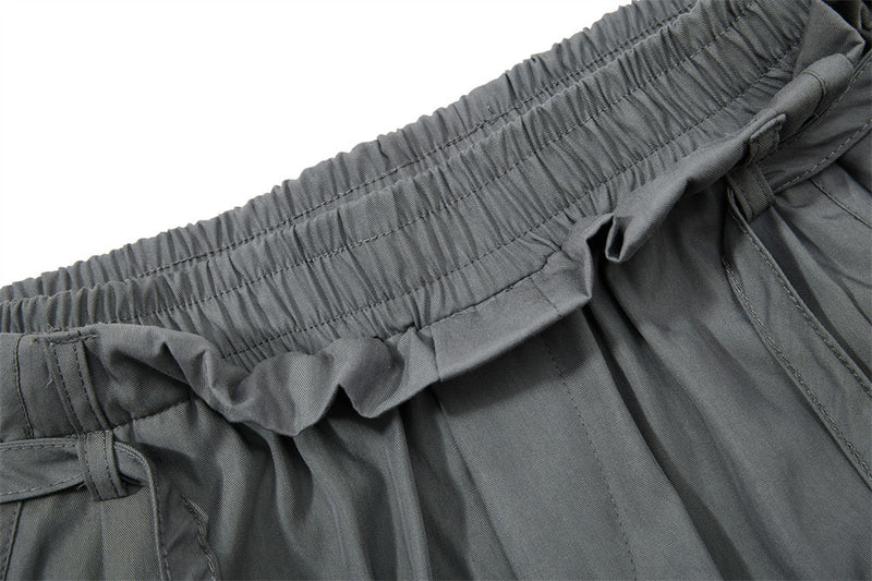 Hose mit weitem Bein und Bundfalten – Herrenhose mit elastischem Bund und Ballon-Schnitt