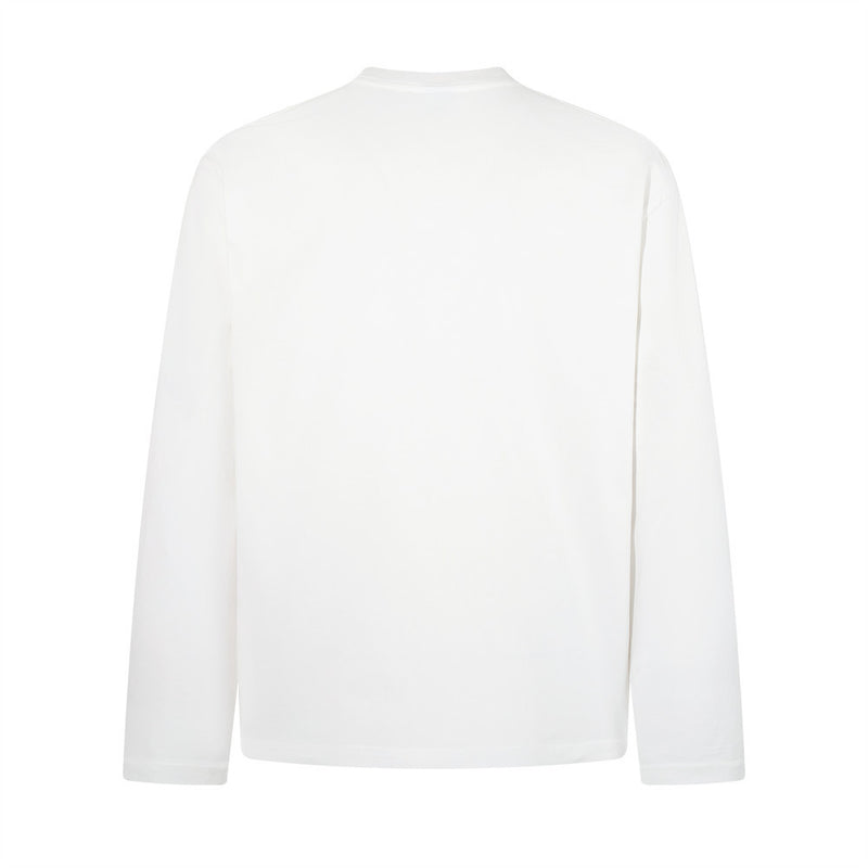 Long Sleeve Graphic T-Shirt Men – General Store Print, Relaxed Fit