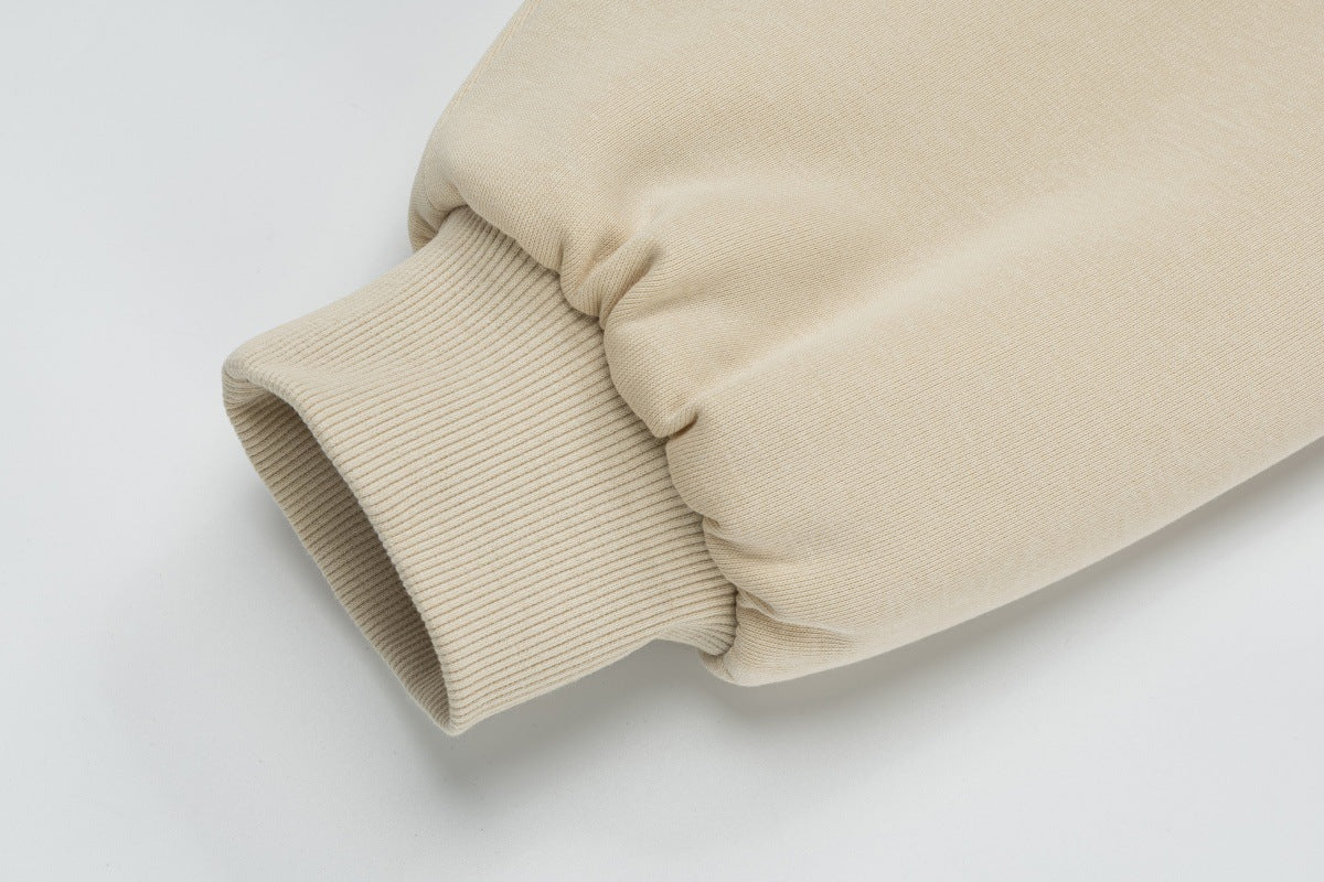 Sudadera con capucha y cremallera de rayas con orejas de conejo — Cárdigan reversible de doble cara