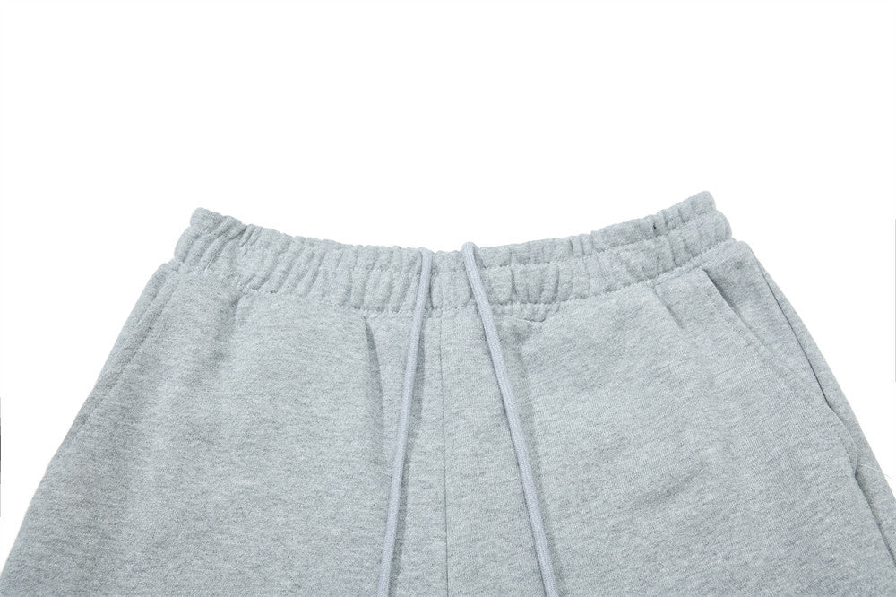 Wide-Leg Sweatpants with Pegasus Embroidery & Crew Skatepark Graphic