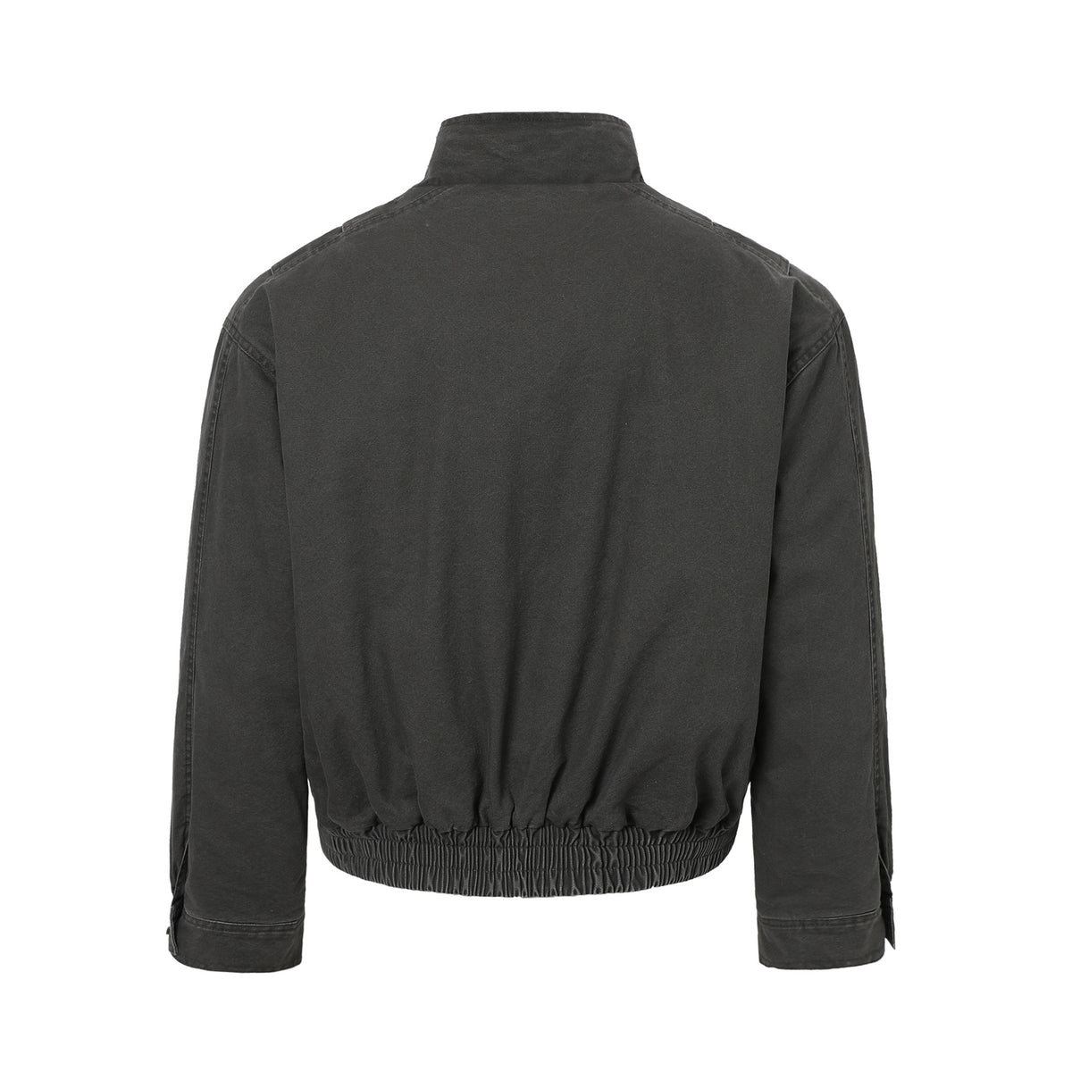 Men's Washed Cotton Bomber Jacket – Vintage Western Deconstructed Design