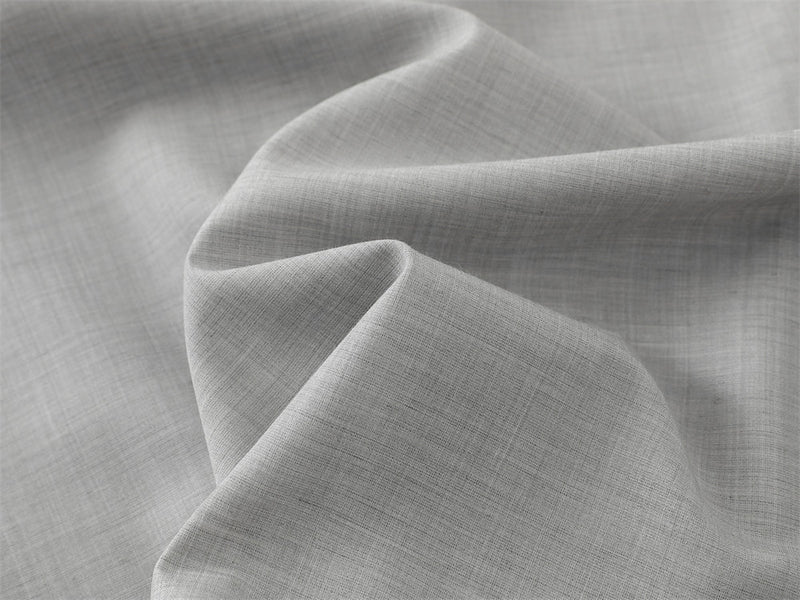 Langarmshirt mit Bindegürtel für Herren – Lockeres Pullover-Shirt mit halber Knopfleiste in Meliert