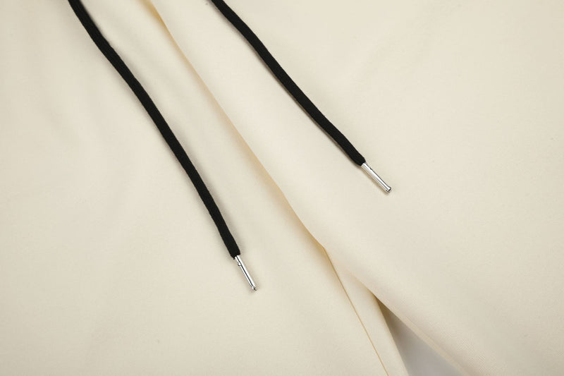 Pantalon de survêtement à jambes larges, imprimé main squelette et taille vichy