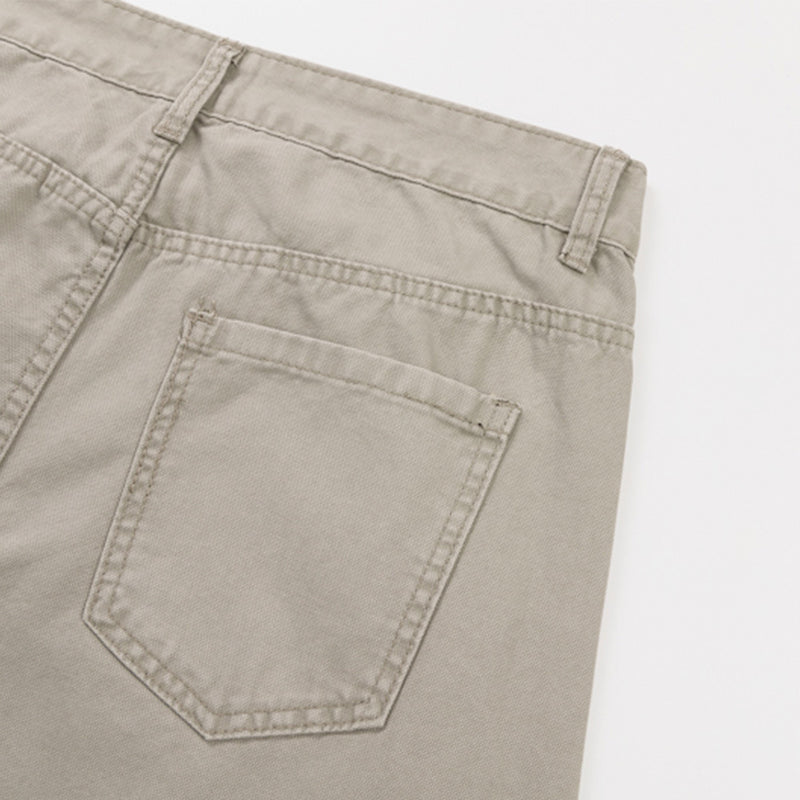 Wide-Leg Barrel Pants – Men's Vintage Punk Reconstructed Arc-Cut Trousers