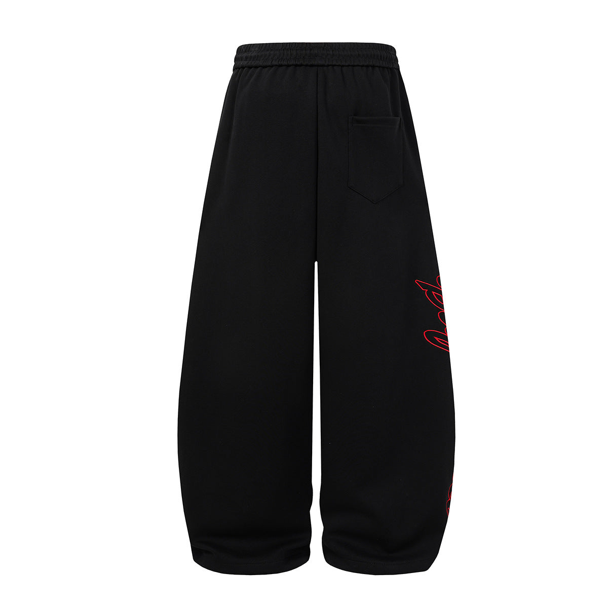 Wide-Leg Camo Sweatpants – Baggy Streetwear Joggers with Drawstring Waist