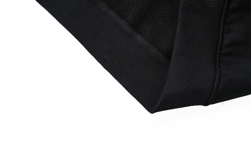 Sweat à capuche zippé avec bordure en fausse fourrure et imprimé script sur les manches