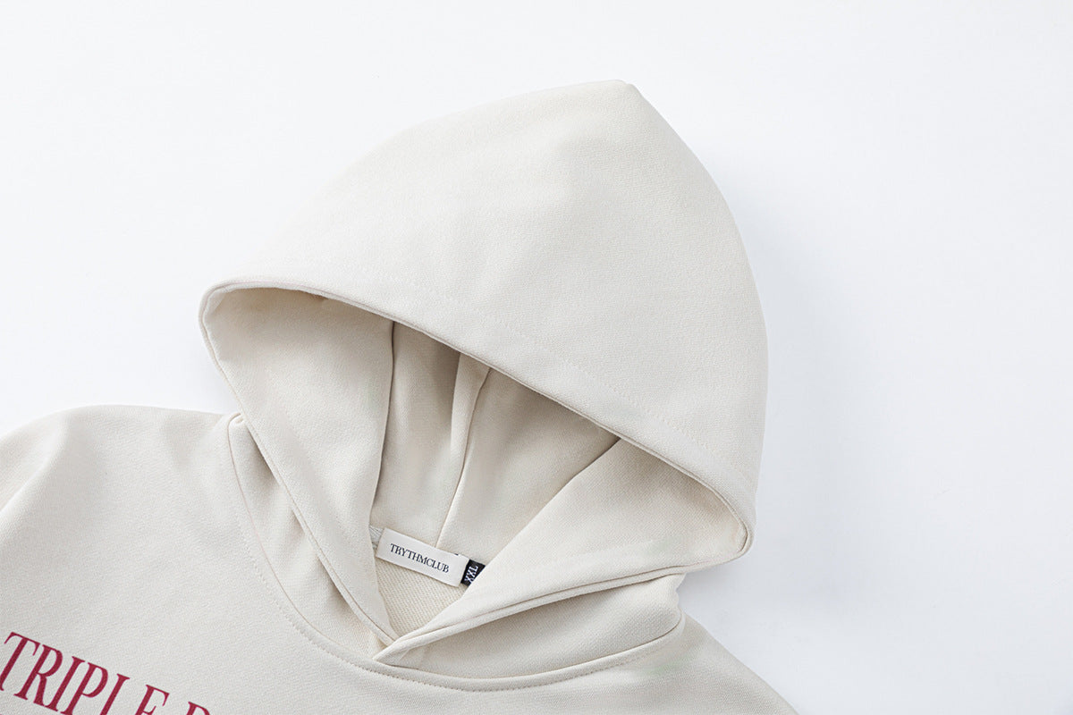 Triple Dawg Homies Graphic Hoodie – Oversized Streetwear Pullover