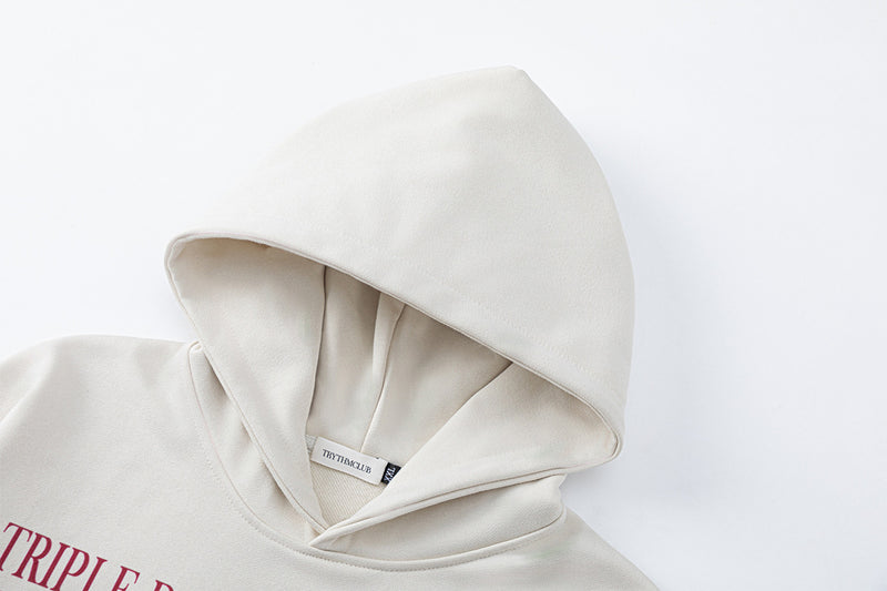 Triple Dawg Homies Graphic Hoodie – Oversized Streetwear Pullover