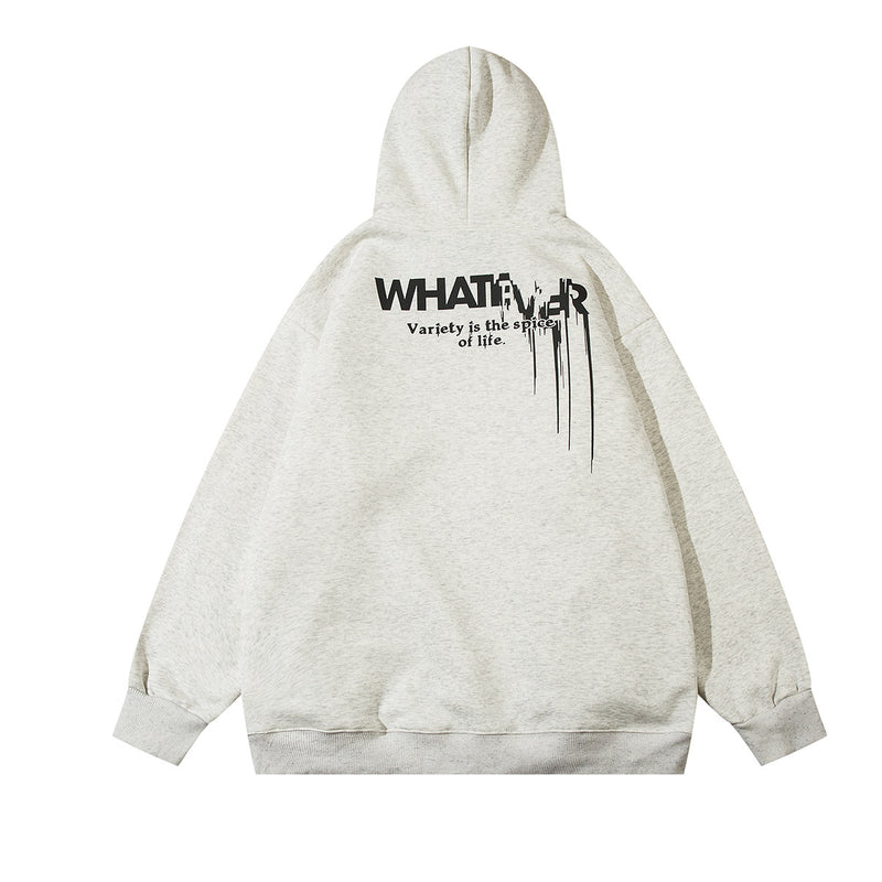 Heavyweight Graffiti Graphic Hoodie – Oversized Street Style Pullover