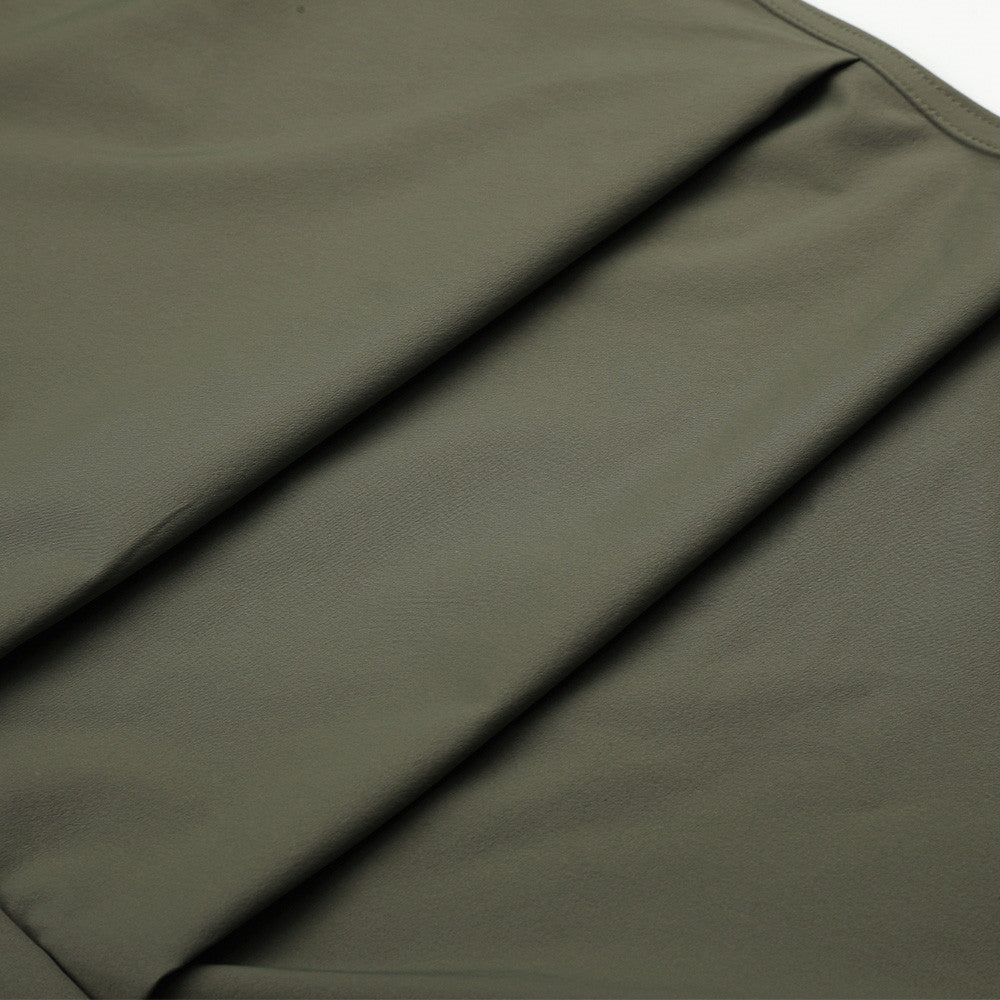 Wide-Leg Parachute Pants – Pleated Drawstring Trousers with Ruched Detail