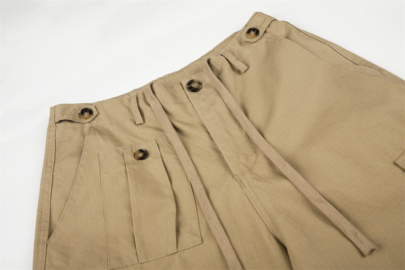 Pantalon cargo wide leg homme – Coupe ample, poches multiples et jambe droite