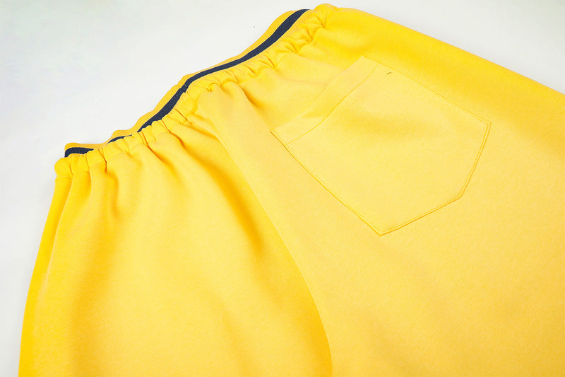 Pantalon de survêtement graphique à jambes larges, imprimé étoile et taille à cordon