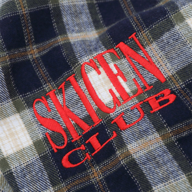 Plaid Flannel Shirt Men's Streetwear Checkerboard Graphic Print Oversized