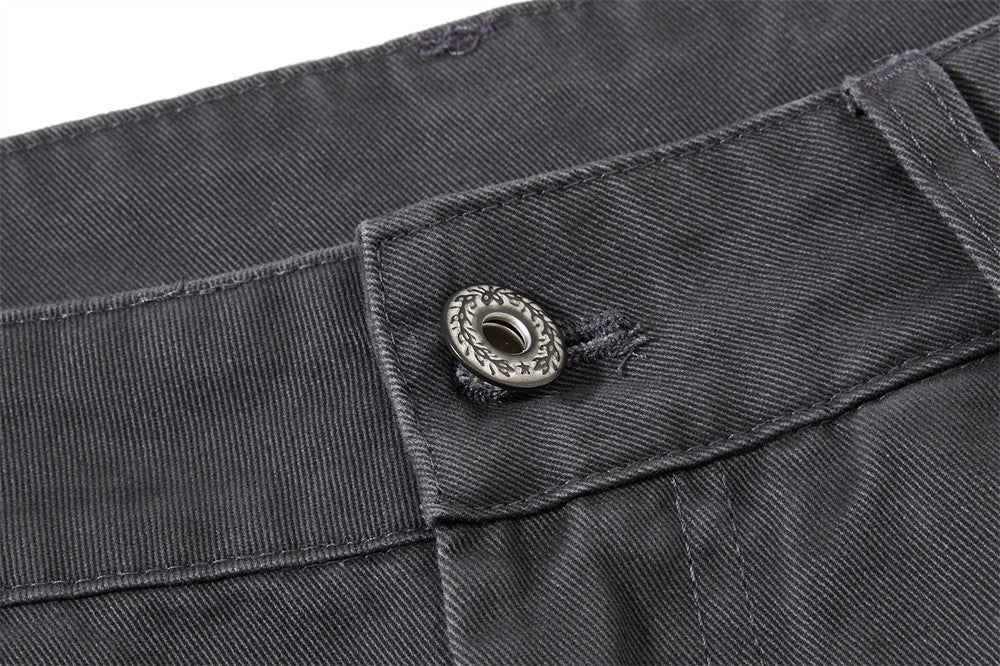Baggy Cargo Pants Mens Wide-Leg Barrel Fit Vintage Washed Trousers