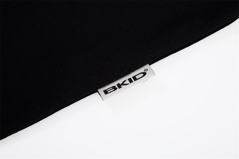 BATTLE Graphic Camo Raglan Sleeve Color Block T-Shirt