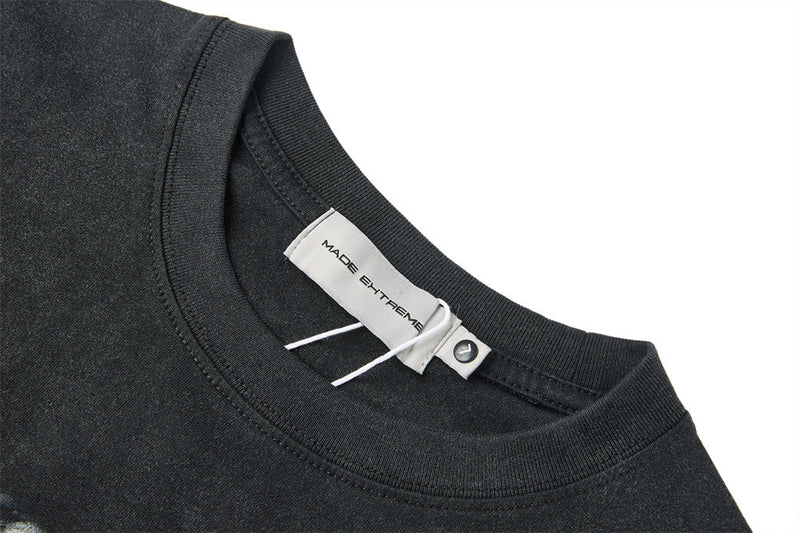 Berserk Anime Graphic T-Shirt – Vintage Washed Crew Neck Tee