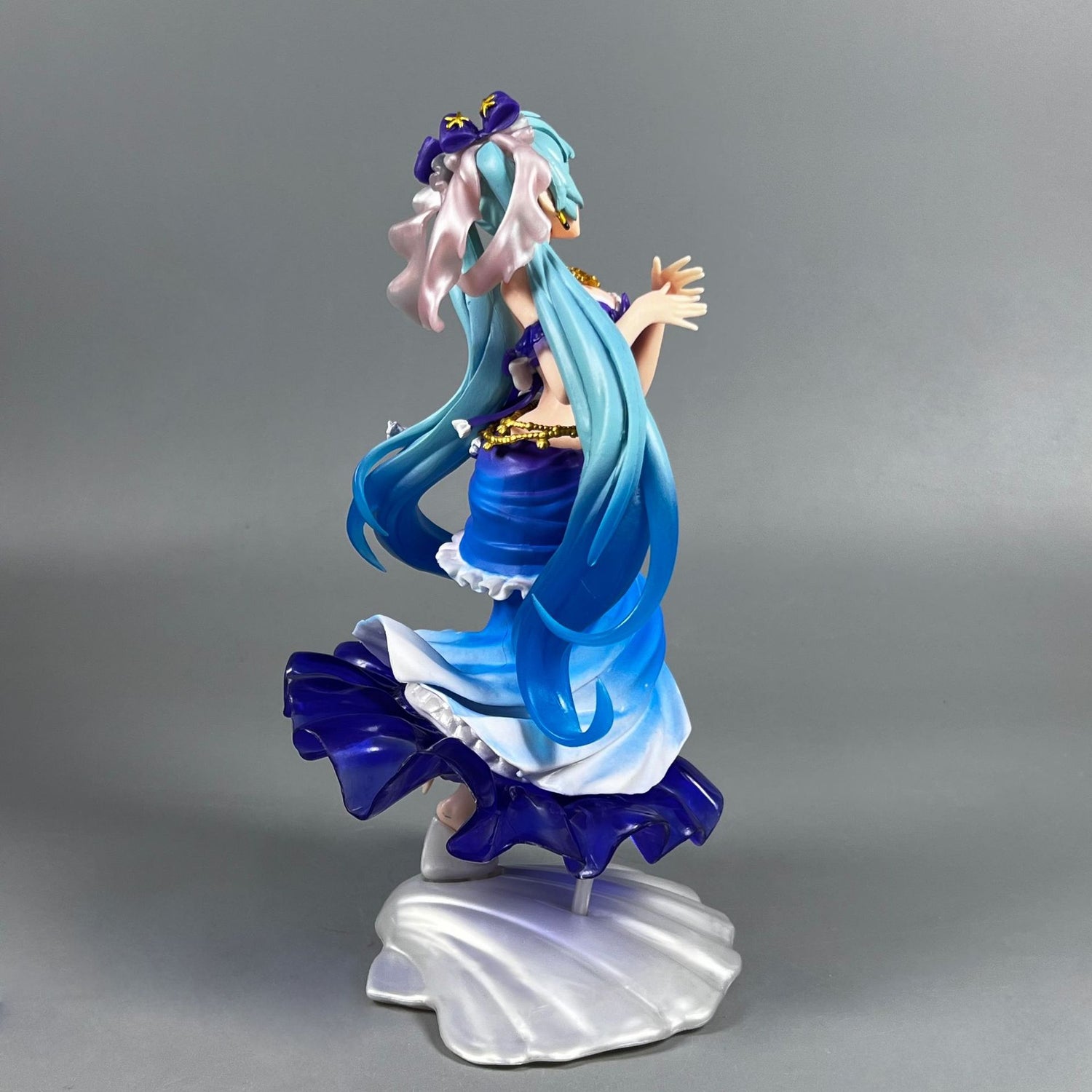 The Hatsune Miku Mermaid 24cm PVC Figure beautifully captures Miku&