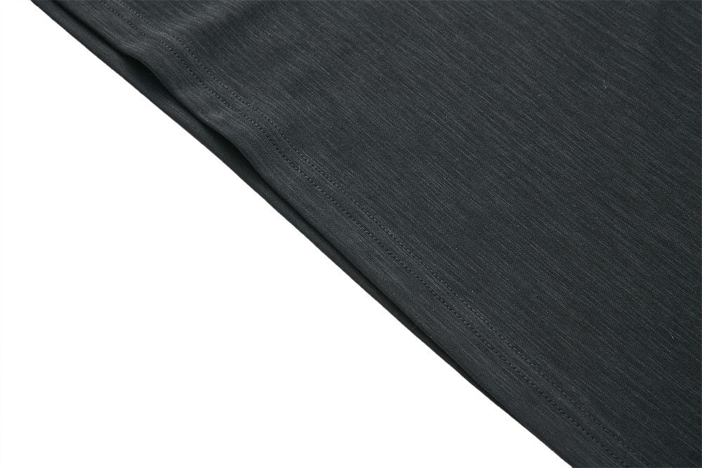 Men's Long Sleeve Henley Shirt – Relaxed Fit Button Placket
