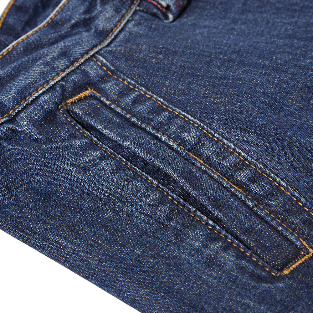 Wide-Leg-Barrel-Jeans für Herren – Deconstructed-Denim im High-Street-Stil mit Kontrast