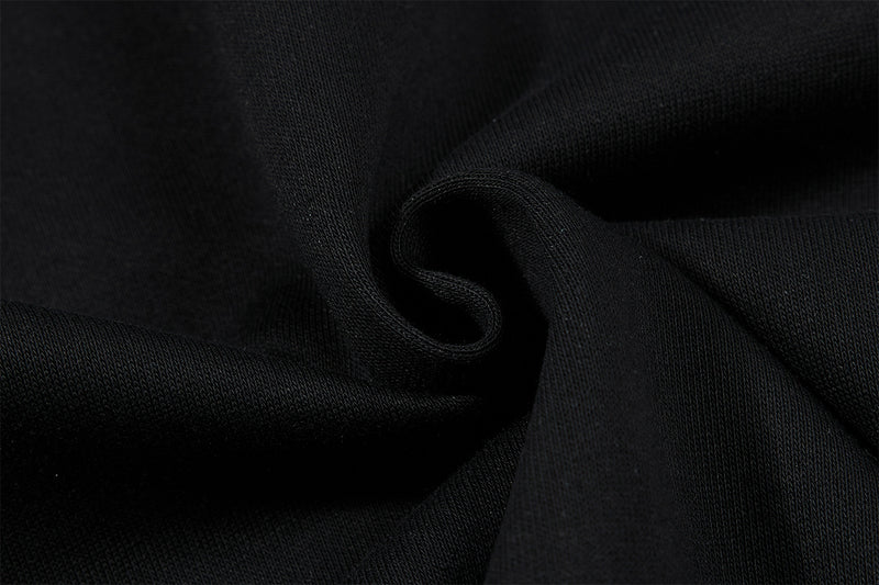 Hoodie zippé à oreilles de chat avec manches raglan étoilées et poches-pattes