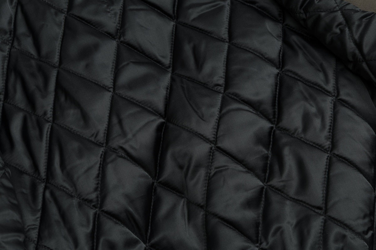 Veste en simili cuir et fourrure, bomber oversize à col sherpa