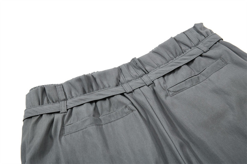 Hose mit weitem Bein und Bundfalten – Herrenhose mit elastischem Bund und Ballon-Schnitt
