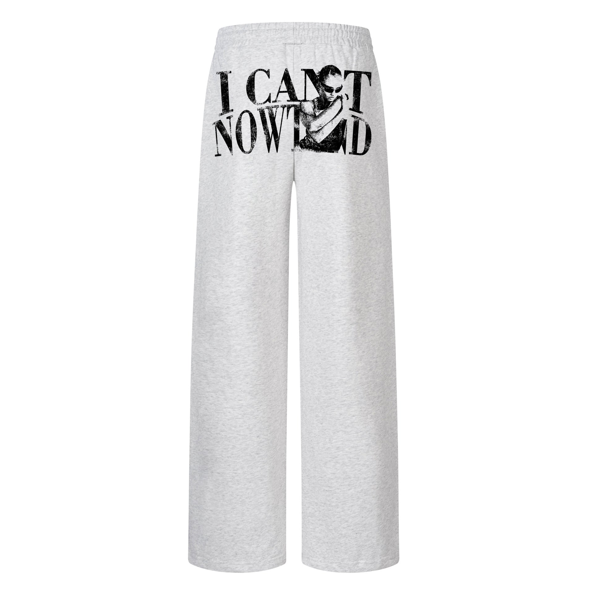 Jogginghose mit weitem Bein und Grafikprint – Hip-Hop-Streetwear-Loungehose