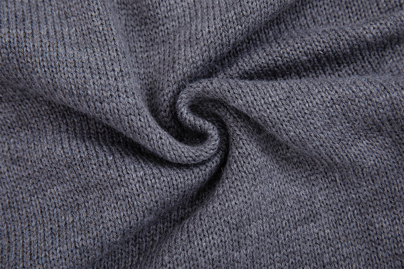 Gilet en maille zippé avec ornements cœur et étoile