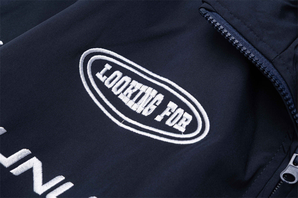 Zip Up Jacket Men – F1 Racing Graphic Oversized Bomber Jacket