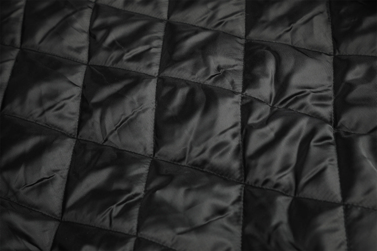 Quilted Padded Jacket with Faux Fur Collar – Moto-Inspired Deconstructed Design