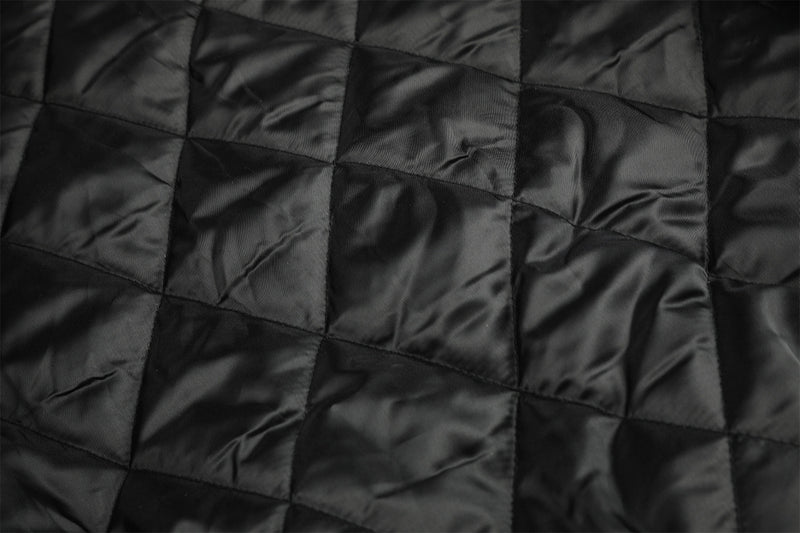 Quilted Padded Jacket with Faux Fur Collar – Moto-Inspired Deconstructed Design