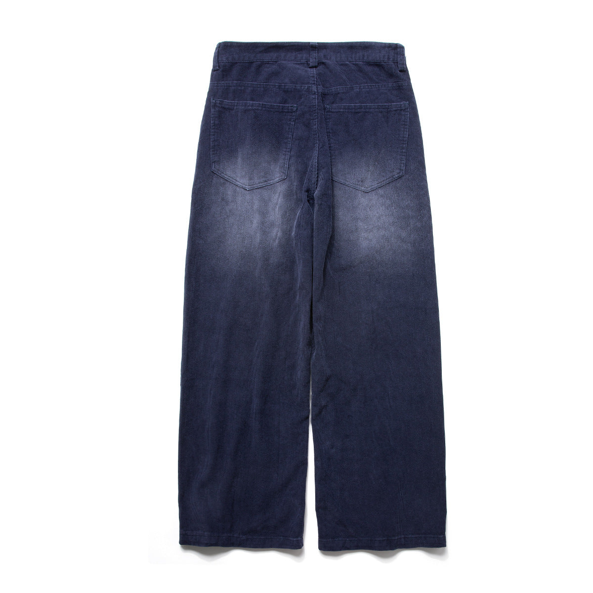 Baggy-Cordhose für Herren – Wide-Leg, gewaschen, Vintage, gerades Bein
