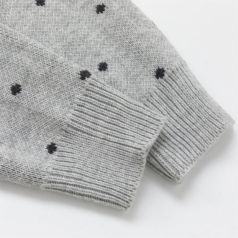 Striped Knit Zip-Up Hoodie – Men's Oversized Color-Block Cardigan Sweater