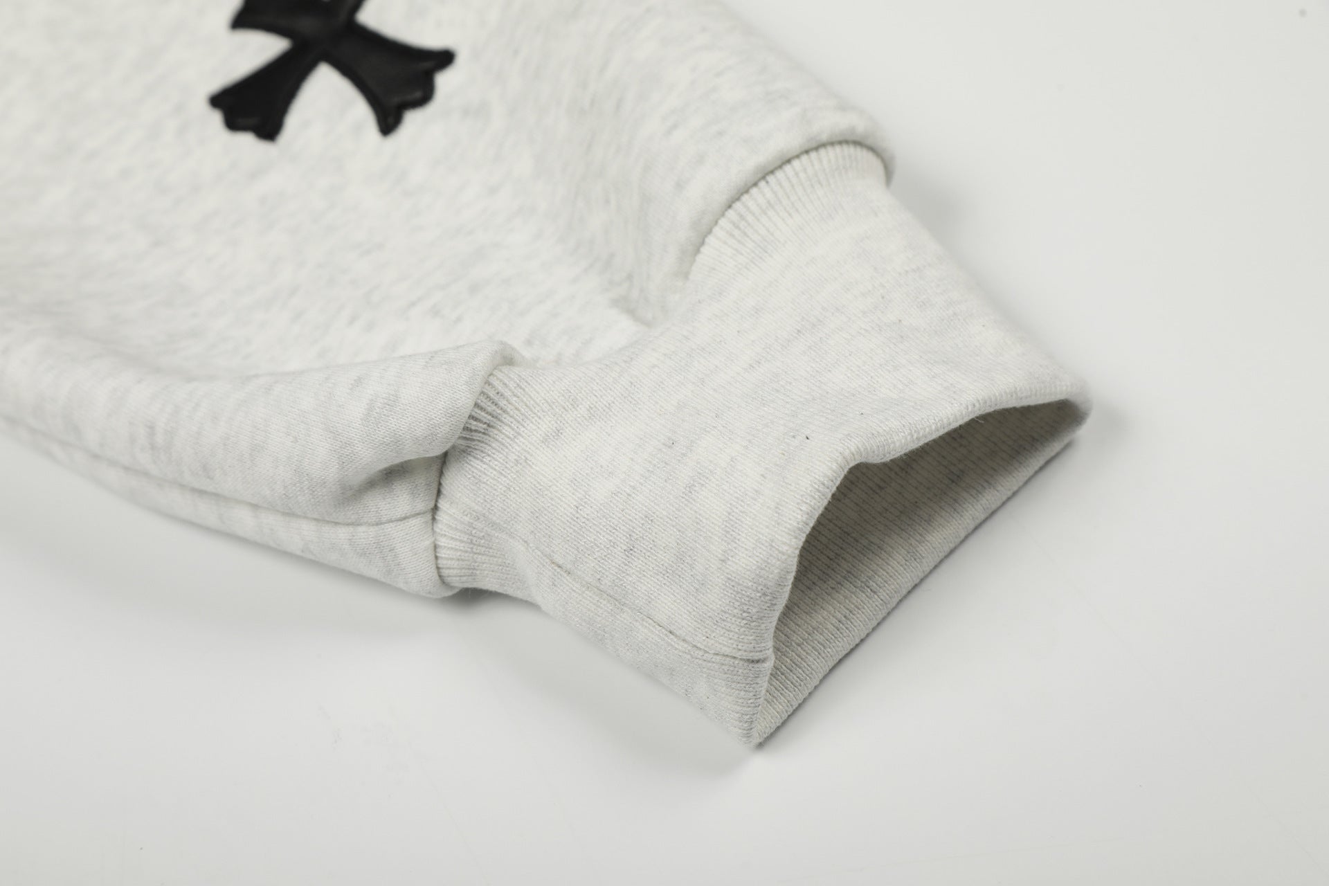 Sudadera con cremallera estampada con cruces y flor de lis – Cárdigan oversize vintage estadounidense