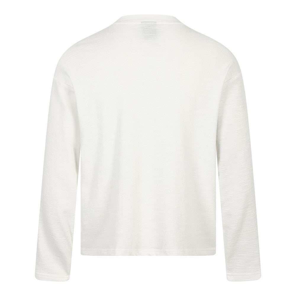Long Sleeve Graphic T-Shirt – Rock & Rap Print Oversized Crew Neck