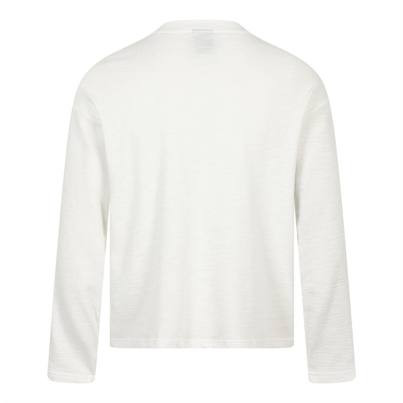 Long Sleeve Graphic T-Shirt – Rock & Rap Print Oversized Crew Neck
