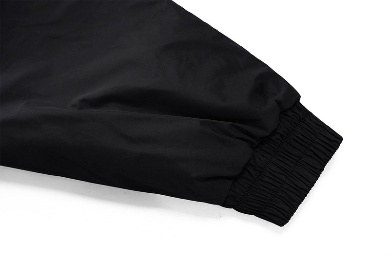 Veste à capuche réversible imprimée léopard – Bomber noir et imprimé animal