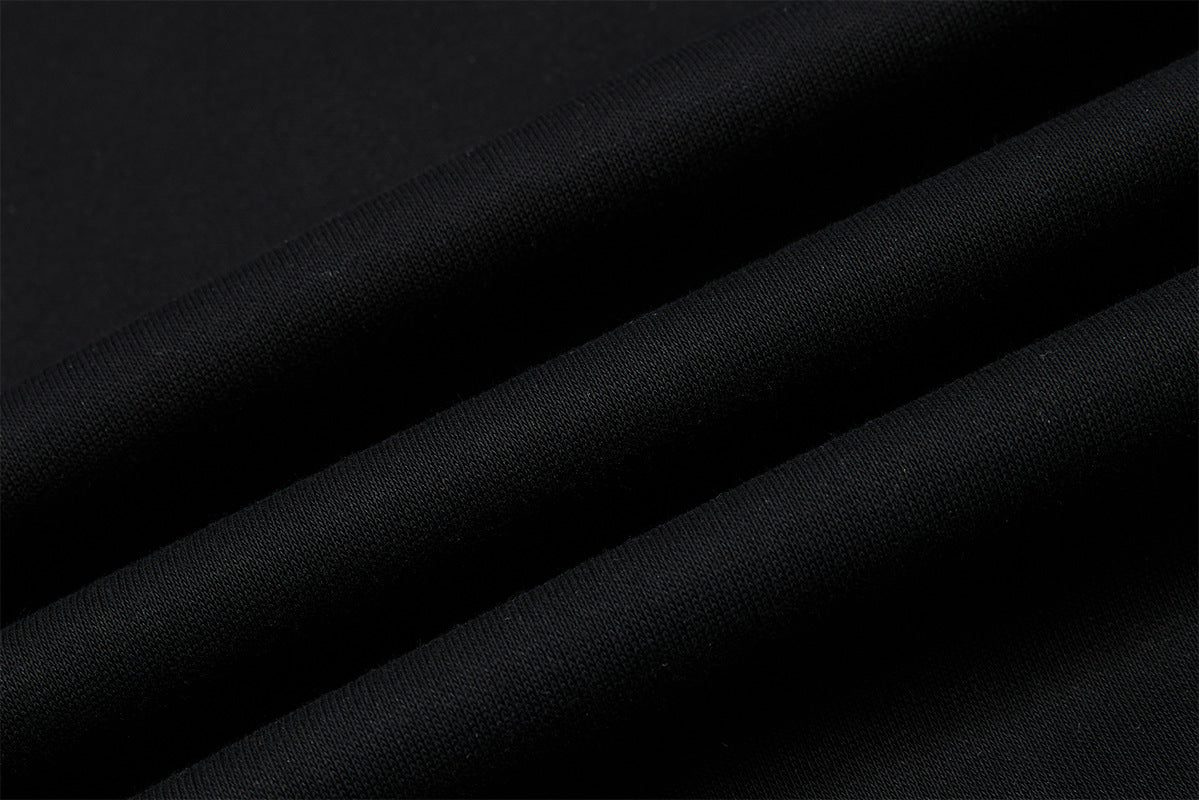 Hoodie zippé à oreilles de chat avec manches raglan étoilées et poches-pattes